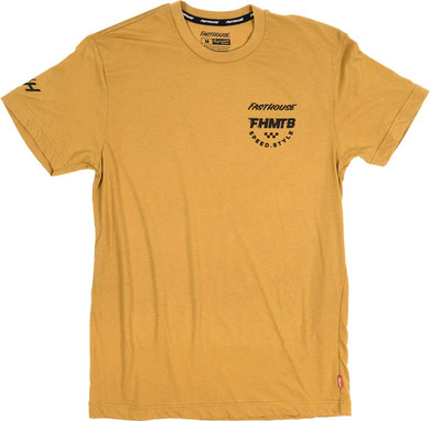 Fasthouse Hierarchy SS Tech T-Shirt Vintage Gold 2023