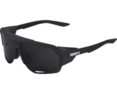 100% Norvik Sunglasses Matte Black (Grey Peakpolar Lens)