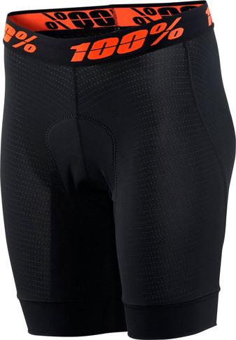 100% Crux Womens Short Liner Black