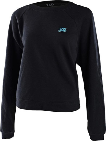 Troy Lee Designs No Articifial Colours Womens MTB Crop Top Pullover Dark Grey