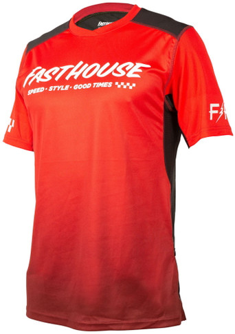 Fasthouse Youth Alloy Slade SS Jersey Red/Black 2021