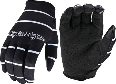 Troy Lee Designs Flowline MTB Gloves Stripe Black 2021 Medium