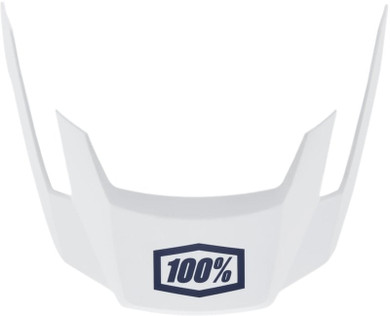 100% Altec Helmet Visor White X-Small/Small