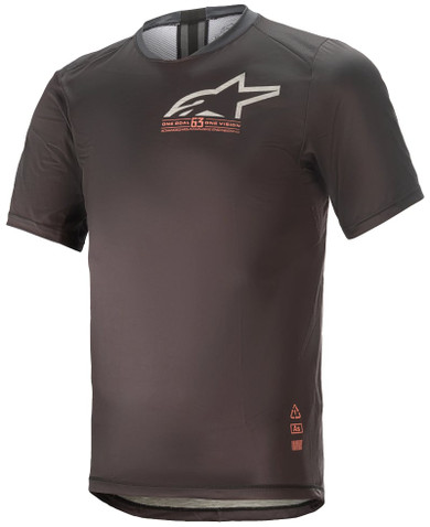 Alpinestars Alps 6.0 V2 SS Jersey Black/Coral 2022