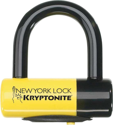 Kryptonite New York Disc Lock Black/Yellow