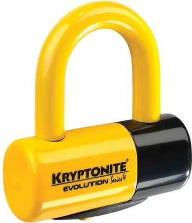 Kryptonite Evolution Series 4 Disc Lock Yellow