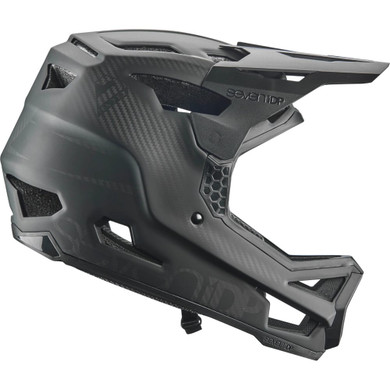 Seven iDP Project 23 Carbon Full Face Helmet Black/Raw Carbon