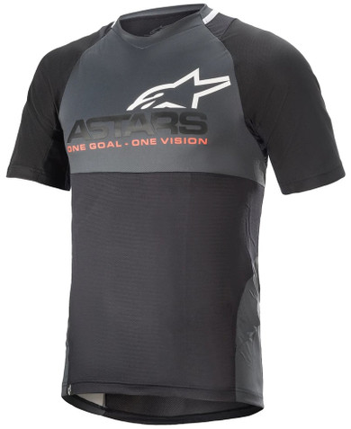 Alpinestars Drop 8.0 SS Jersey Black/Coral 2022