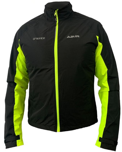 Azur Graphite Wind Jacket Black