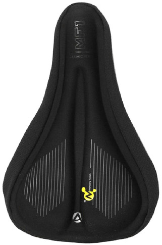 Azur Road Comfort Memory Foam Saddle Cover Black