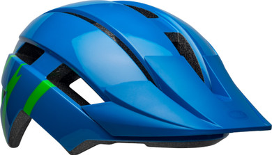 Bell Sidetrack II Youth Helmet Blue/Green