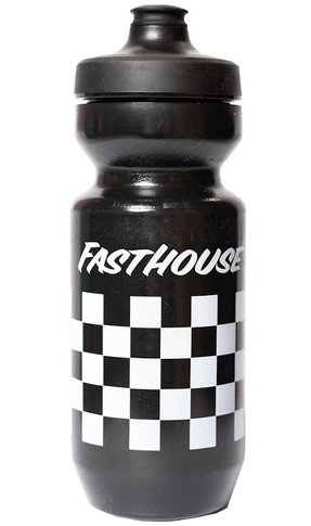 Fasthouse Checkers 650ml Water Bottle Black