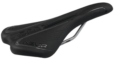 Azur Pro Range Alpha Saddle Black (CR-MO Hi-Strength Rails)