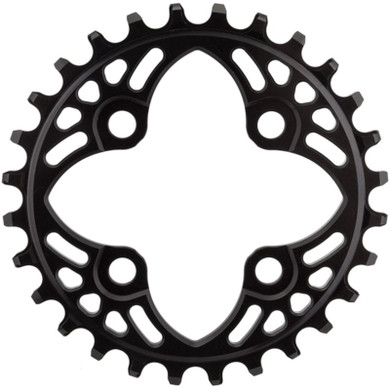 absoluteBLACK XX1 Shimano Round 64BCD 4B N/W Chainring Black