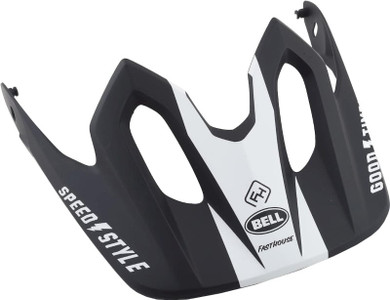 Bell Super DH Visor Matte Black/White