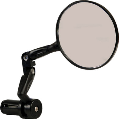 Azur Falcon Bar End Convex  Bicycle Mirror Black