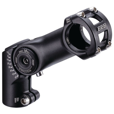 BBB BHS-35 HighFix 80mm OS Adjustable Stem 31.8 Bar
