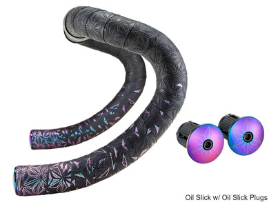 Supacaz Super Sticky Kush Star Fade Bar Tape Oil Slick