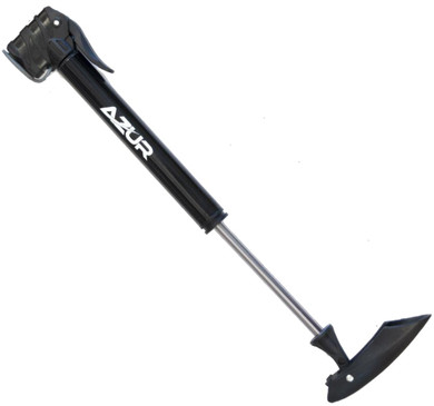 Azur Cyclone Dual Head Mini Pump Black