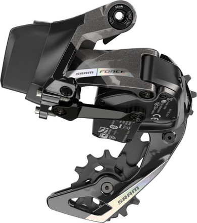 SRAM Force AXS D2 Rear Derailleur Unicorn Grey w/Laser Foil