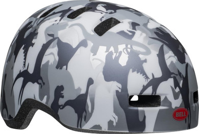 Bell Lil Ripper Helmet Matte Grey/Silver Camosaurus