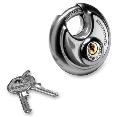 Kryptonite Stainless Steel Round Padlock