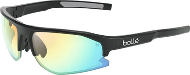 Bolle Bolt 2.0 Sunglasses Black Matte (Phantom Clear Green Photochromic Lens)