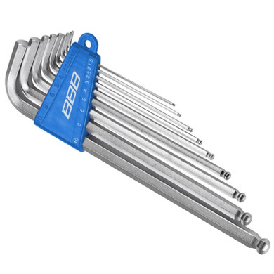 BBB BTL-118 HexSet 9-Wrench Hex Key Set