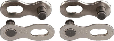 KMC Missing Link 9 Speed Reusable Chain Connector Silver
