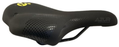 Azur Pro Range Xi Memory Foam Saddle Black