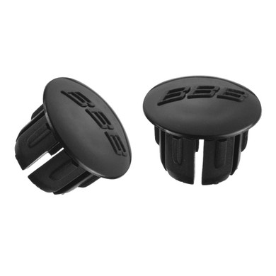 BBB BHT-91 EndCaps Plastic Push-In Bar Plugs Black