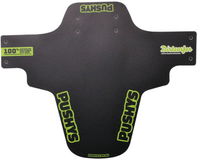 Dirtsurfer Mudguard Ltd Ed Pushys Logo Black/Green