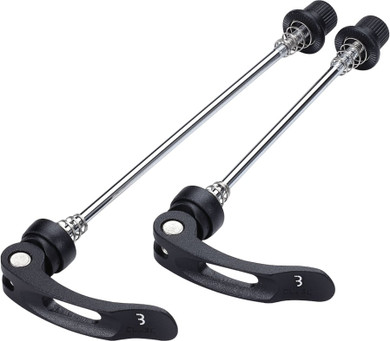 BBB WheelBlock 100/135mm Quick Release Skewers Black/Silver