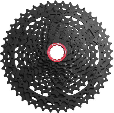 Sunrace MX8 11-50T 11sp Cassette Black/Red