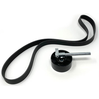 Elite Direto Trainer Belt and Black Pulley Replacement Kit