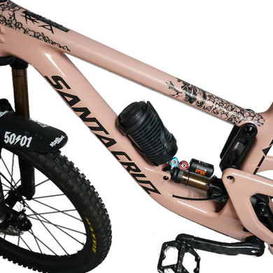 DyedBro Frame Protection Wrap Ride or Die Black