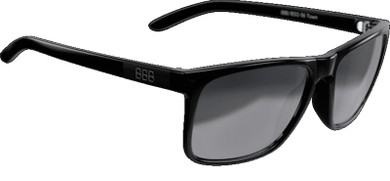 BBB Town Mirror Polarised Sunglasses Glossy Black