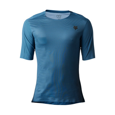Fox Flexair Ascent Mens MTB SS Jersey Dark Slate 