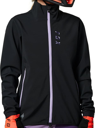 Fox Womens Ranger Fire Jacket Black/Purple