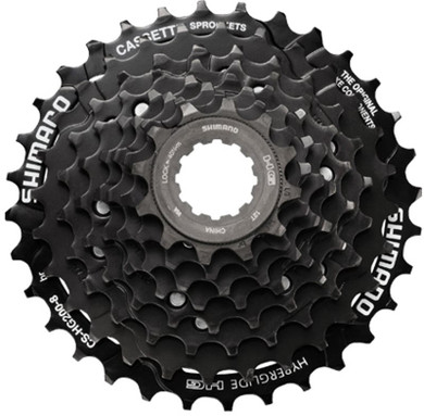 Shimano Tourney TX CS-HG200 12-32T 8-Speed Cassette Black