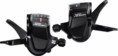 Shimano Acera SL-M3010 2x9 Speed Shift Lever Set Black