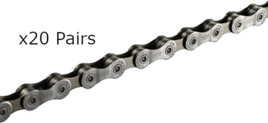 Shimano Workshop HG53 9 Speed Chain W/Pins (20 Pack)