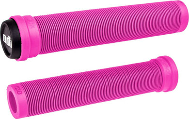 ODI Longneck SLX Flangeless BMX Grips 160mm Pink (Soft)