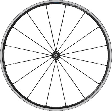 Shimano WH-RS700 700C 24mm QR Tubeless Front Wheel
