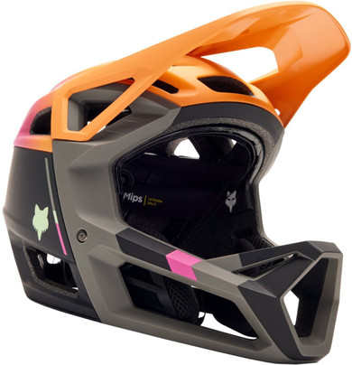 Fox Proframe RS Clyzo MIPS Full Face MTB Helmet Orange