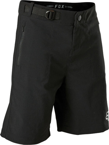 Fox Ranger Youth Shorts w/Liner Black 2022