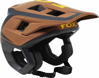 Fox Dropframe Pro Dvide MIPS Helmet Nutmeg