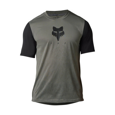 Fox Ranger Tru-Dri Mens MTB SS Jersey Pewter 