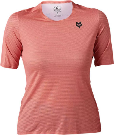 Fox Flexair Ascent Womens MTB SS Jersey Salmon 