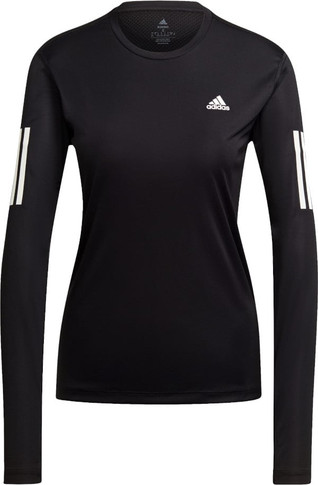 Adidas Womens Own The Run LS T-Shirt Black